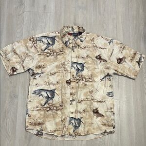 🔥BUNDLESALE Mens XXL Reel Legends Casual Button Down Fishing Shirt NWOT